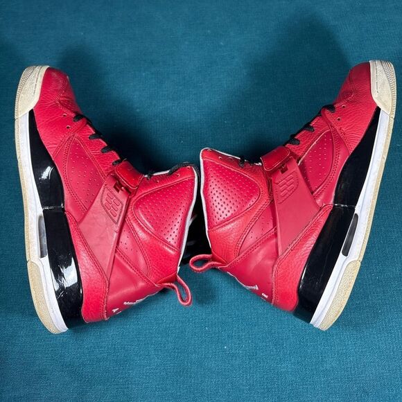 Nike Air Jordan Flight 45 High Red Black Basketball Shoes Men’s Size 10 DH0243-6 main image 7